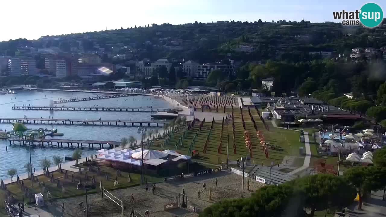 Live Webcam Portorose – Panorama