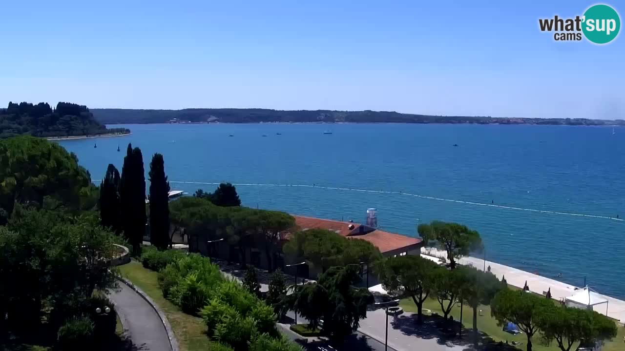 Webcam Plage Portorož – Bungalow