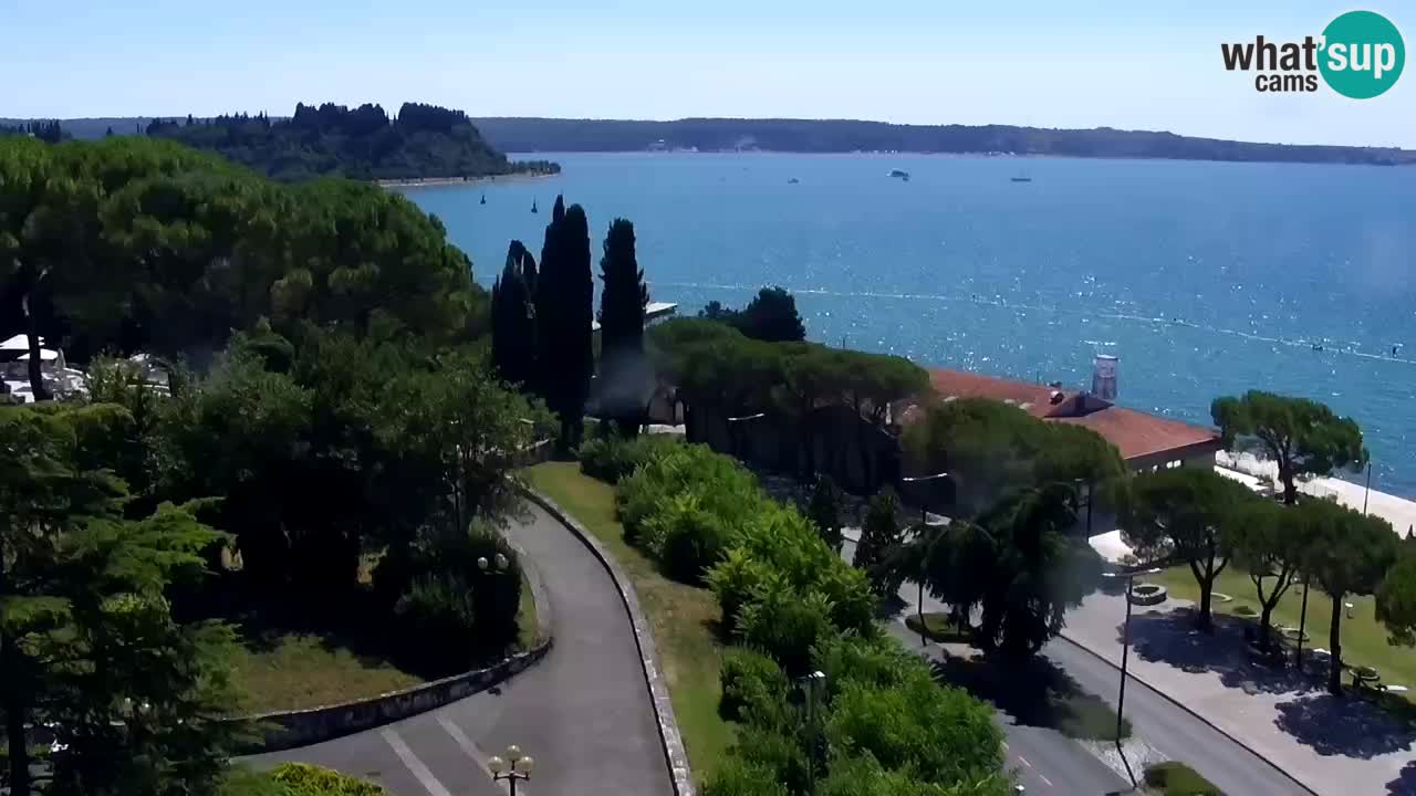 Webcam Playa Portorož – Bungalow