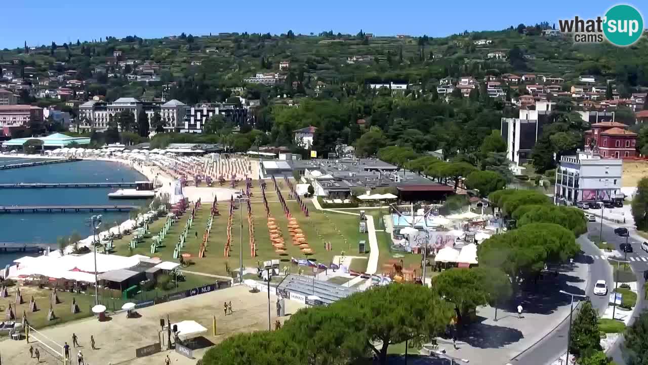 Webcam Portorož – Panorama
