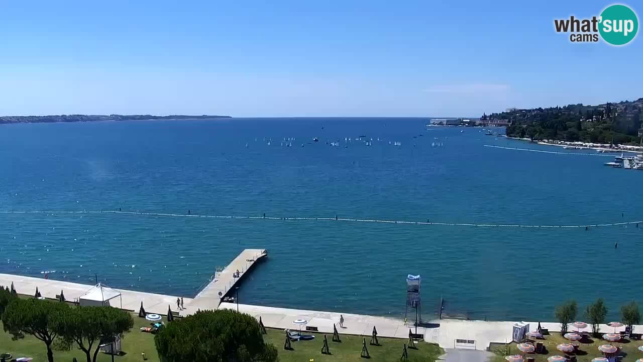 Portorož – Pogled s Casinoja Portorož