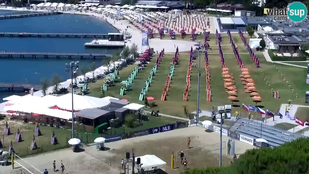 Webcam Playa Portorož – Bungalow