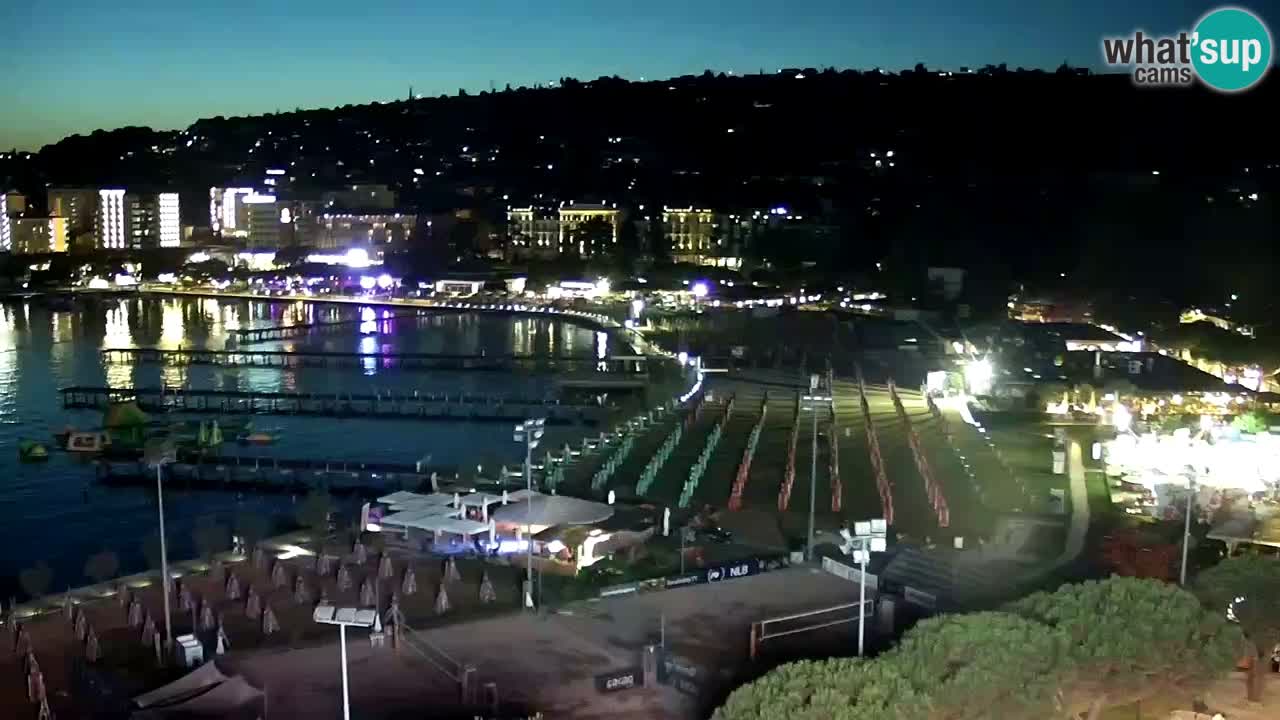 Camera en vivo Portorož – Panorama