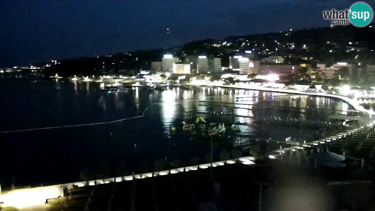 Webcam Plage Portorož – Bungalow