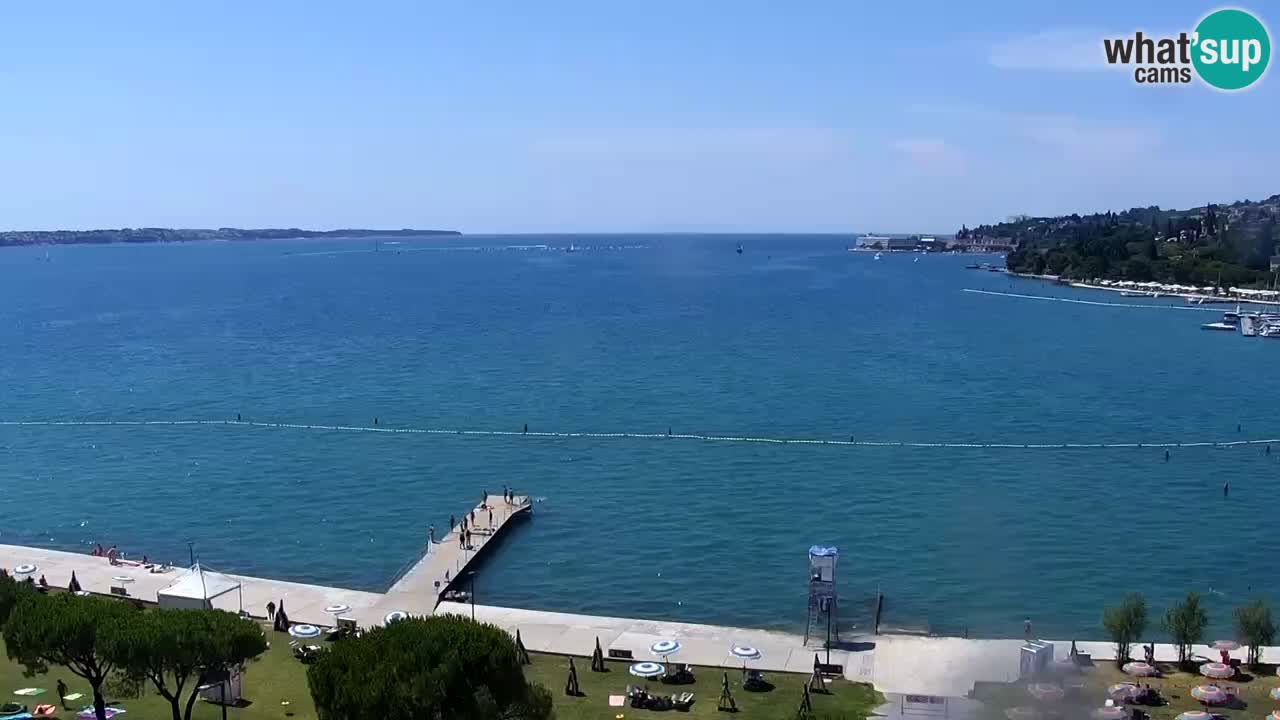 Portorož – Pogled s Casinoja Portorož