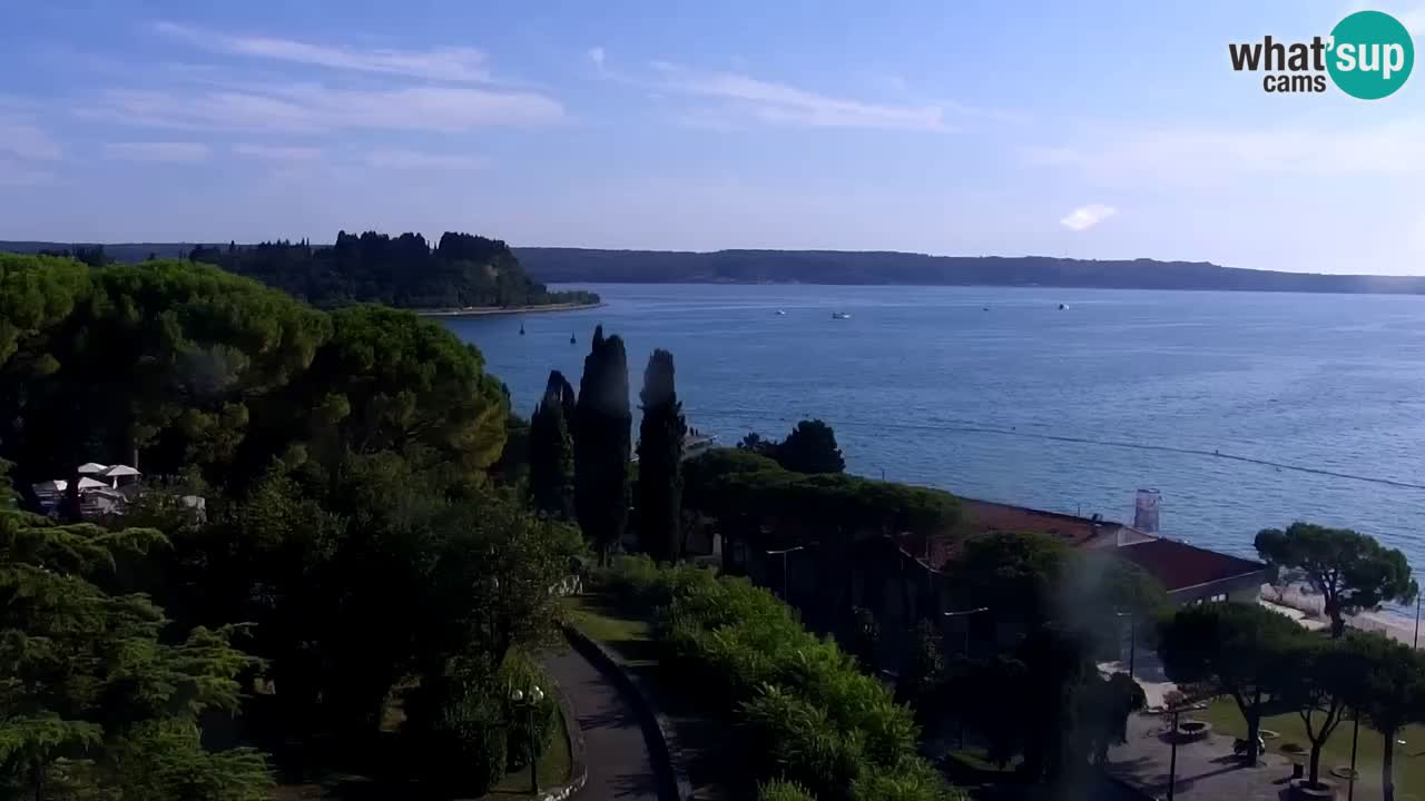 Webcam Playa Portorož – Bungalow