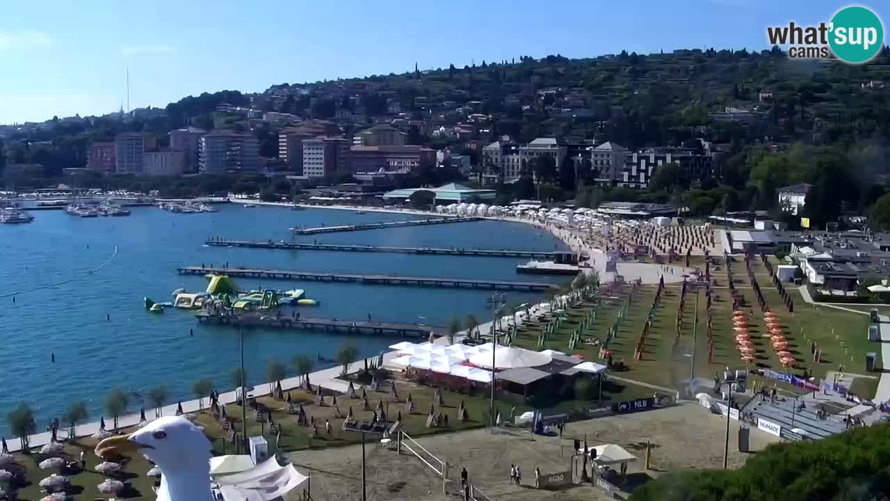 Camera en vivo Portorož – Panorama