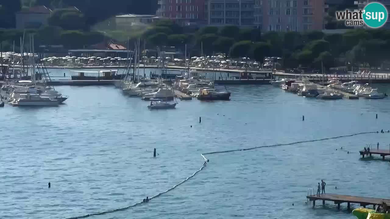 Web kamera Portorož plaža