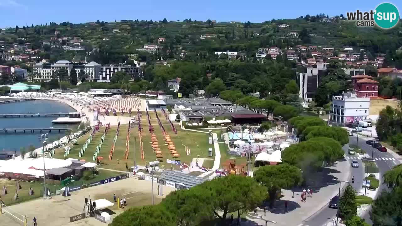 Live cam Portorož  Panorama