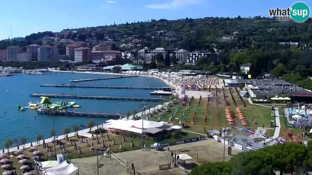 Webcam Portorož – Panorama