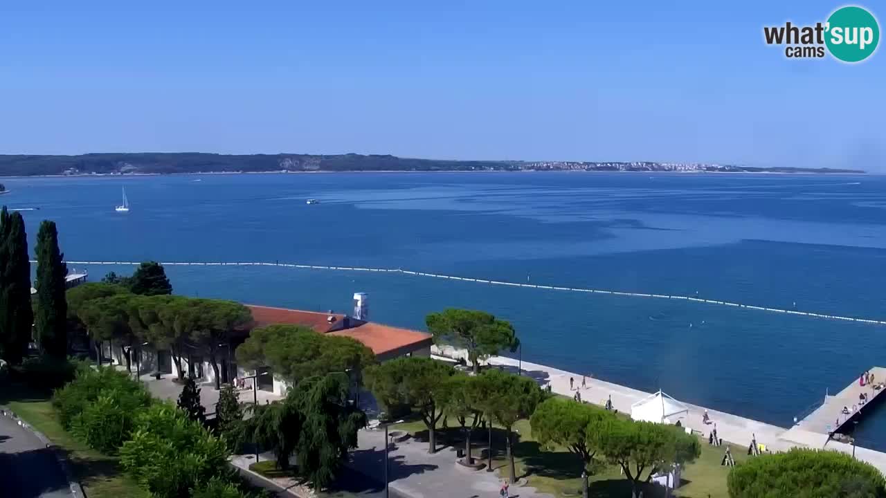 Kamera v živo Portorož – Panorama