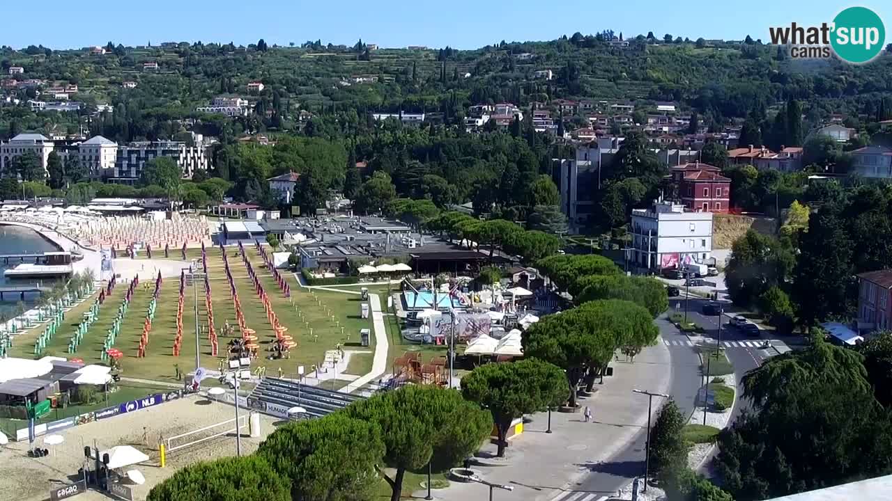 Kamera v živo Portorož – Panorama