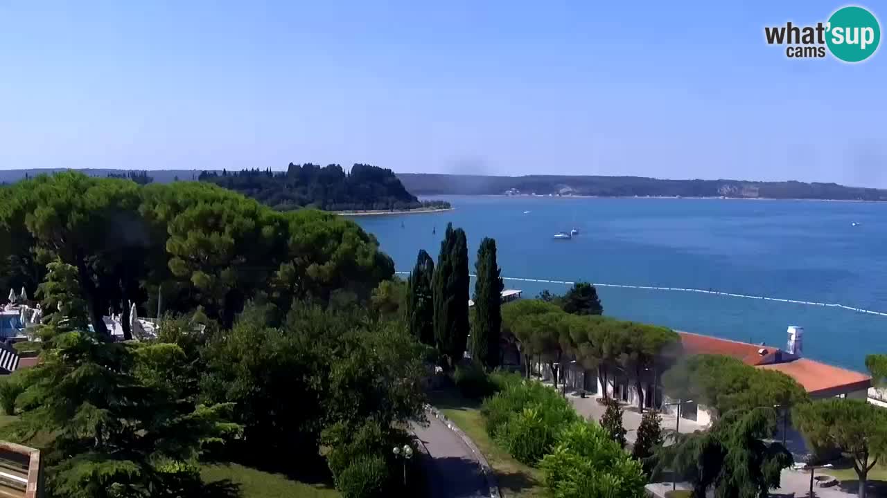 Web kamera Portorož plaža
