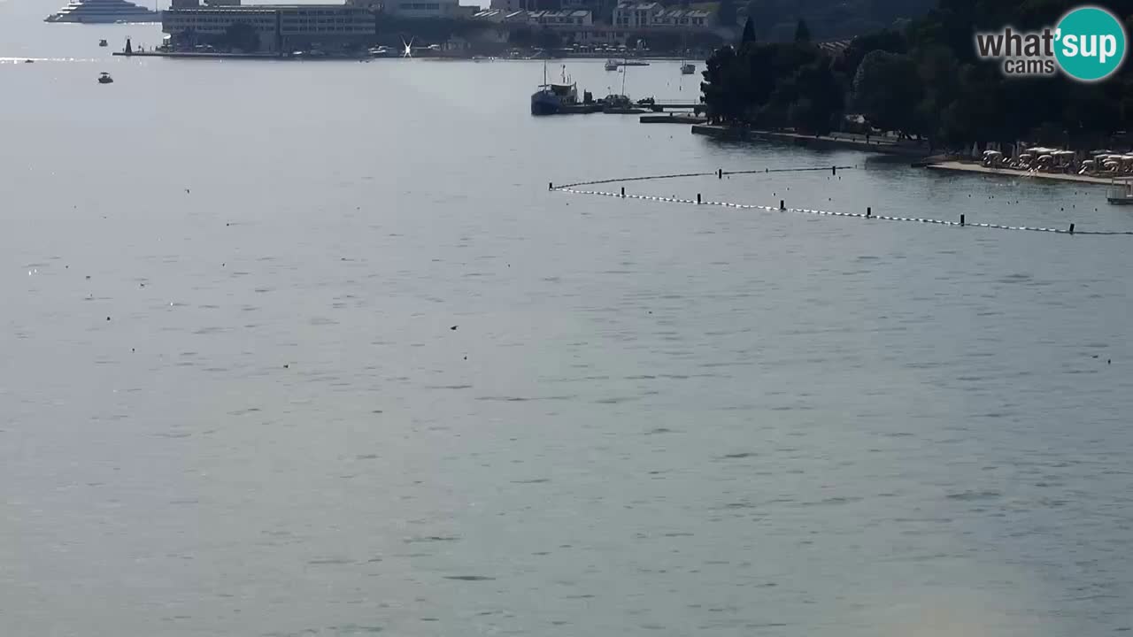 Webcam spiaggia Portorose – Vista dal ristorante Bungalow