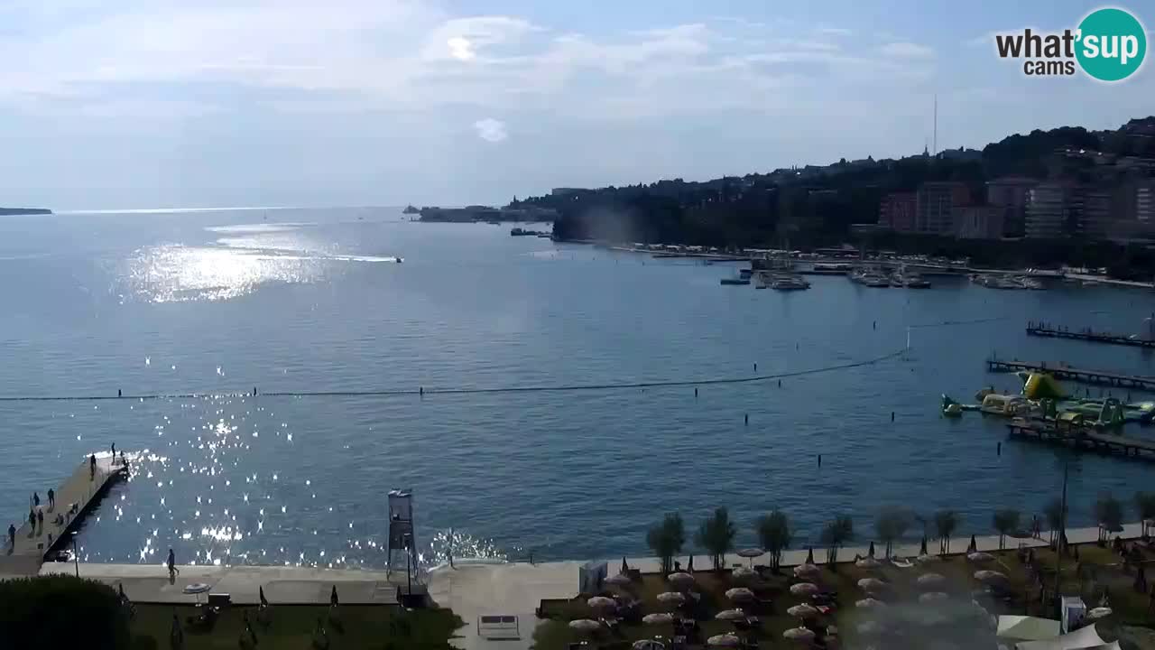 Web Kamera Portorož – Panorama