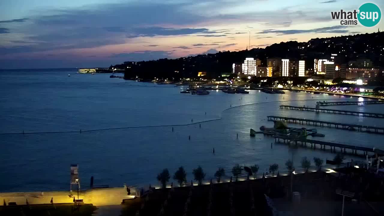 Portorož – Pogled s Casinoja Portorož