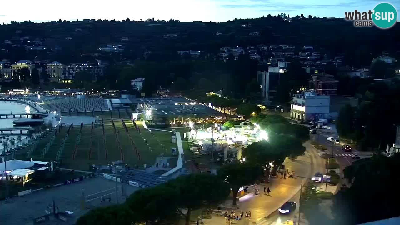 Webcam Portorož – Panorama