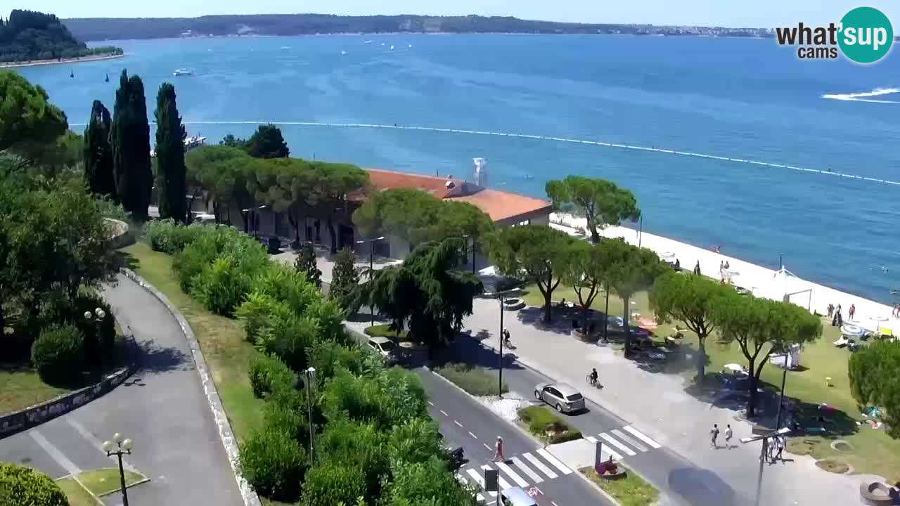 Portorož – panorama webcam