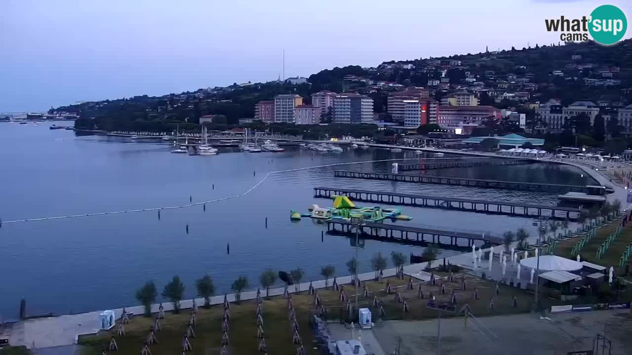 Live cam Portorož  Panorama
