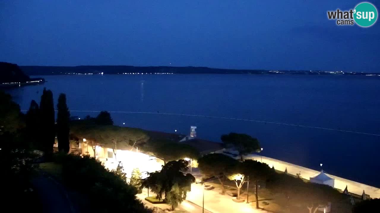 Web kamera Portorož plaža