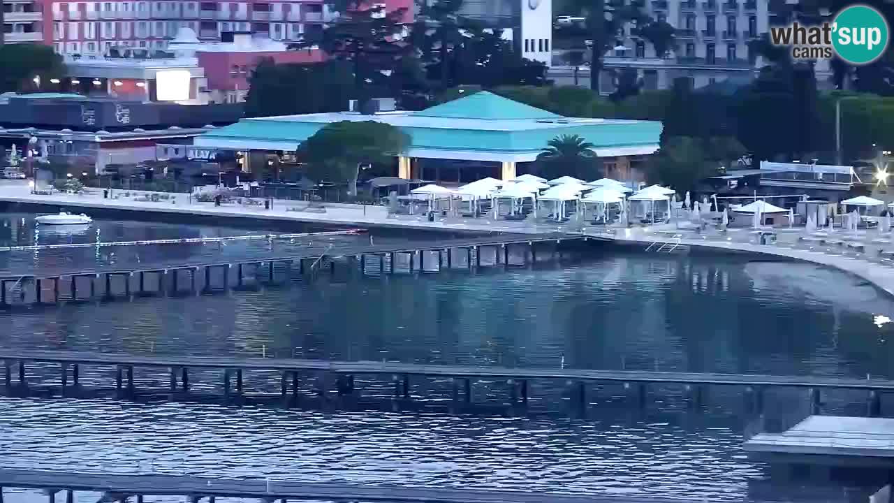 Webcam Playa Portorož – Bungalow