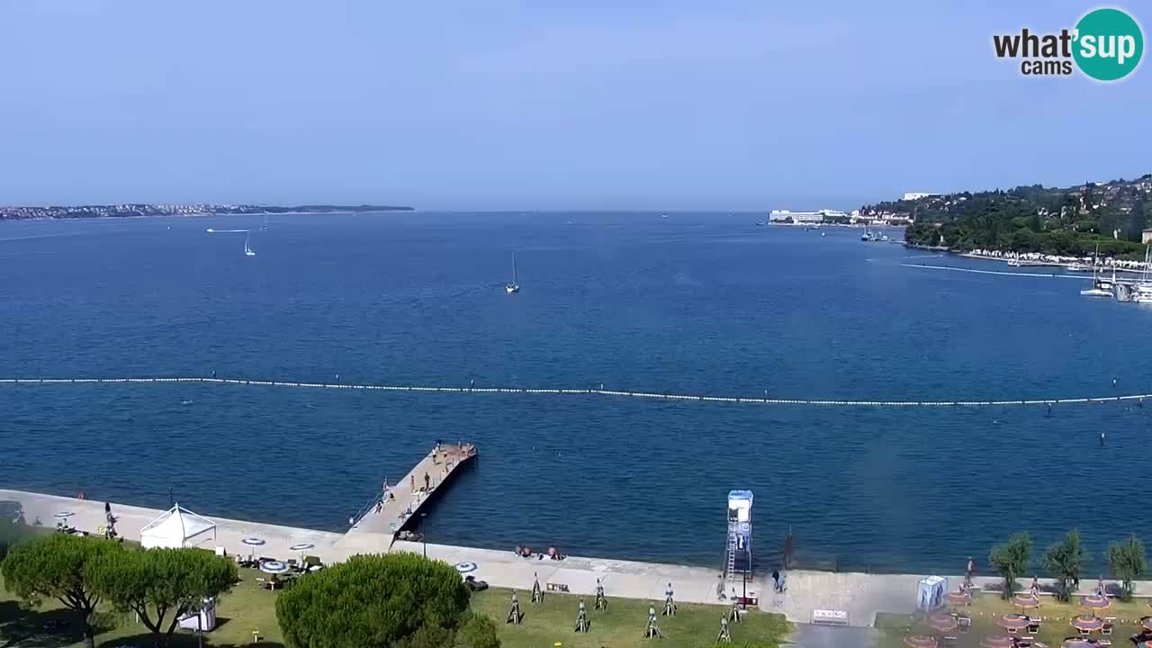 Camera en vivo Portorož – Panorama