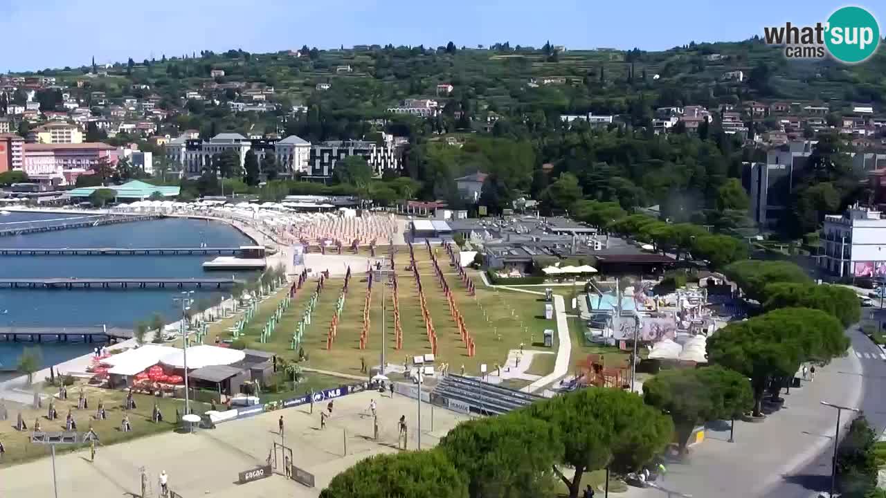 Portorož – Pogled s Casinoja Portorož