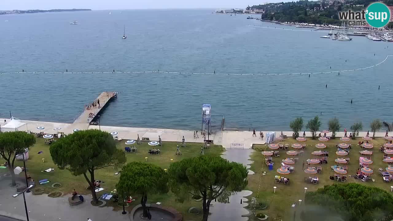 Camera en vivo Portorož – Panorama