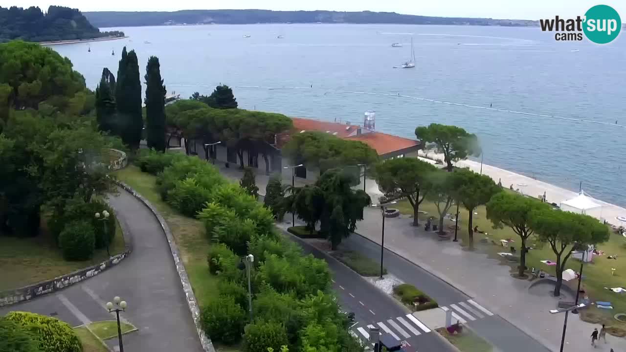Live Webcam Portorose – Panorama