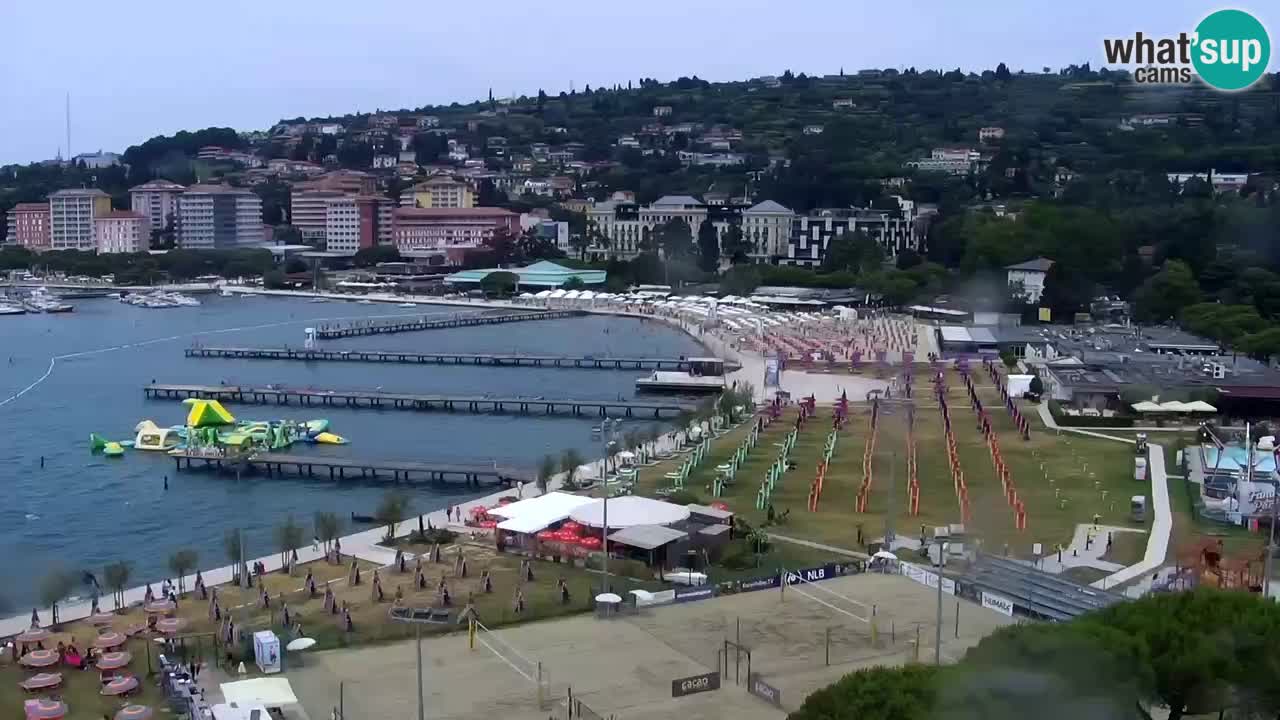Live cam Portorož  Panorama