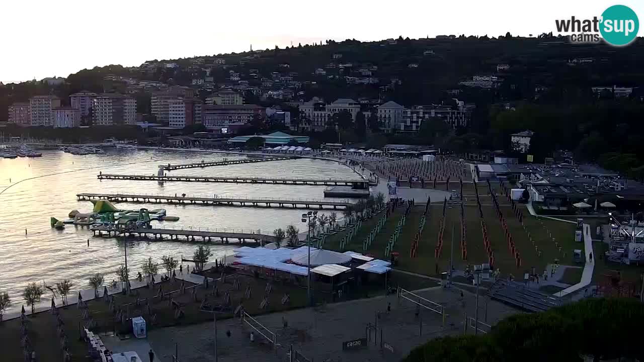 Kamera v živo Portorož – Panorama