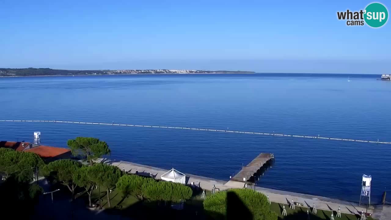 Camera en vivo Portorož – Panorama