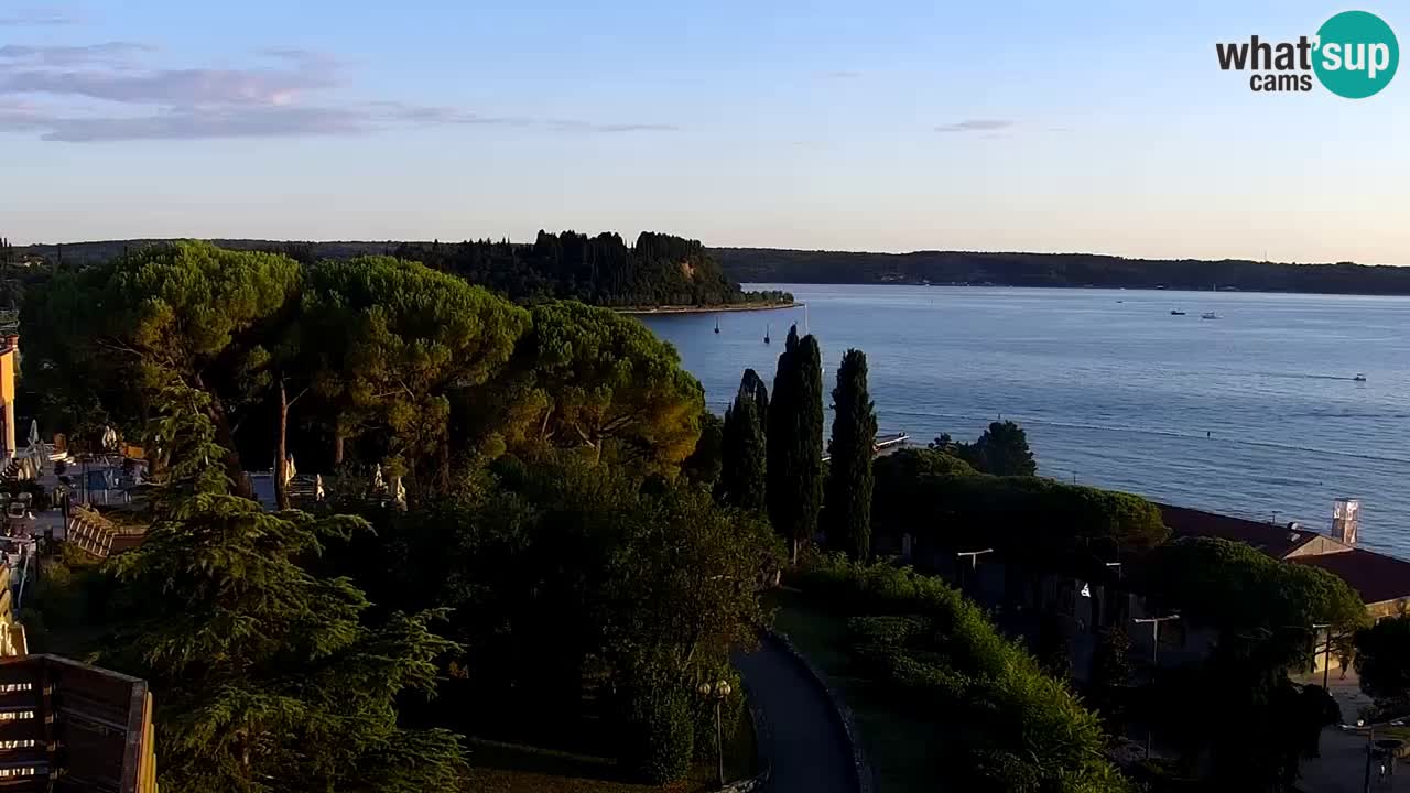 Webcam Playa Portorož – Bungalow