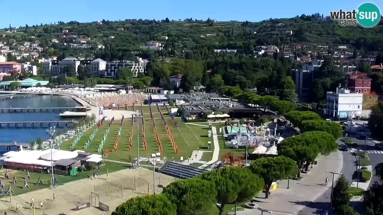 Live cam Portorož  Panorama