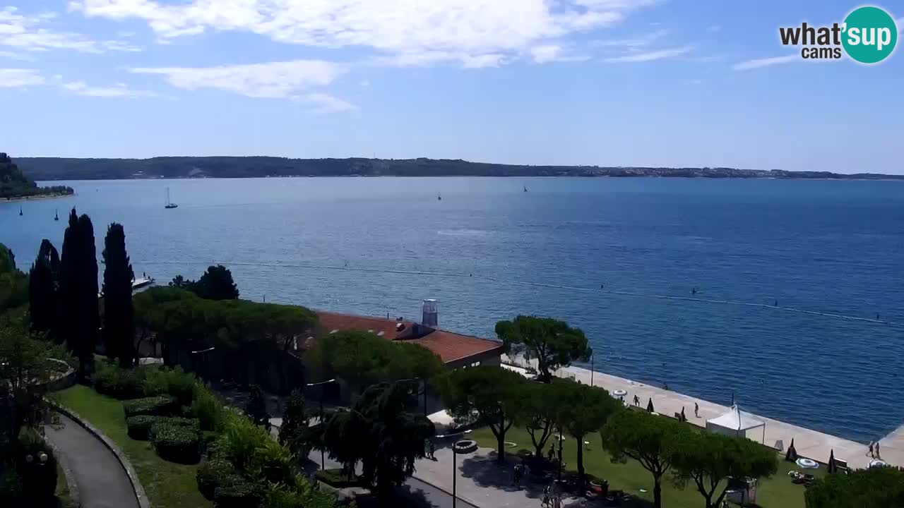 Live cam Portorož  Panorama