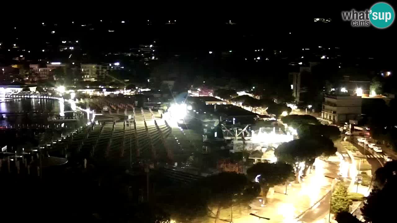 Spletna kamera Portorož plaža – Pogled z restavracije Bungalow
