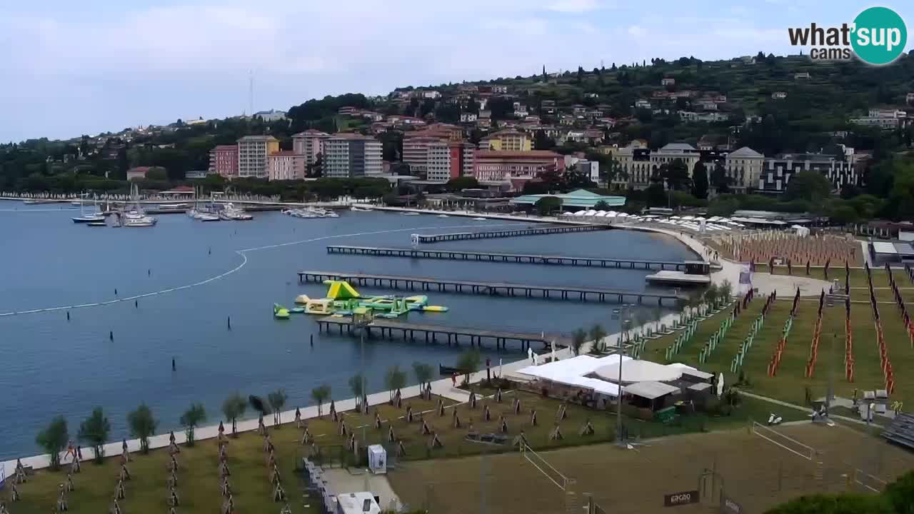 Webcam Portorož – Panorama