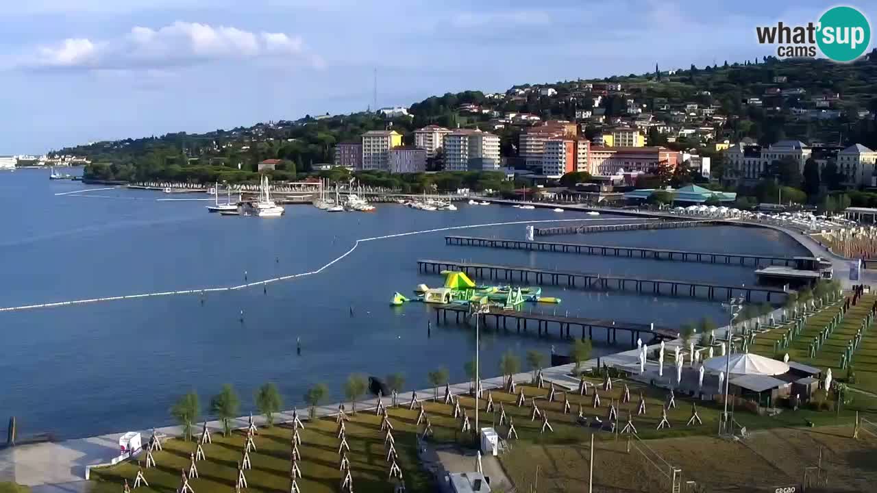 Camera en vivo Portorož – Panorama