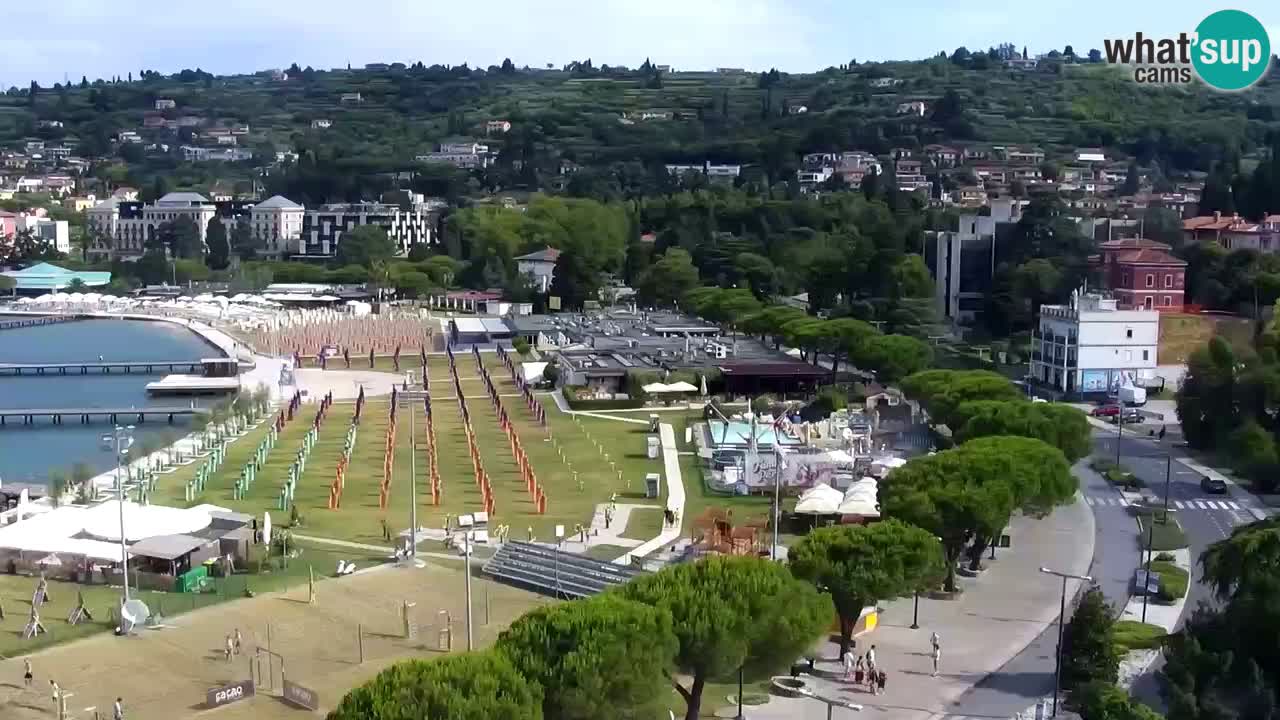 Live cam Portorož  Panorama