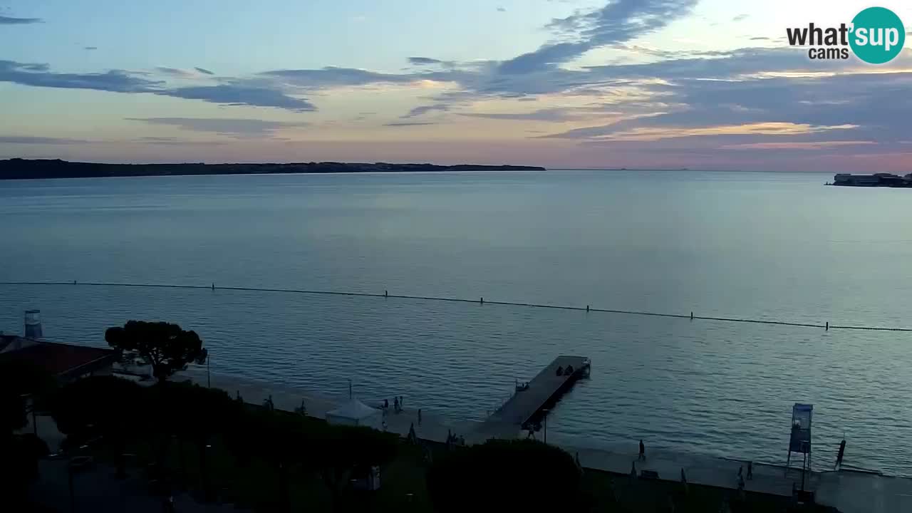 Portorož – panorama webcam