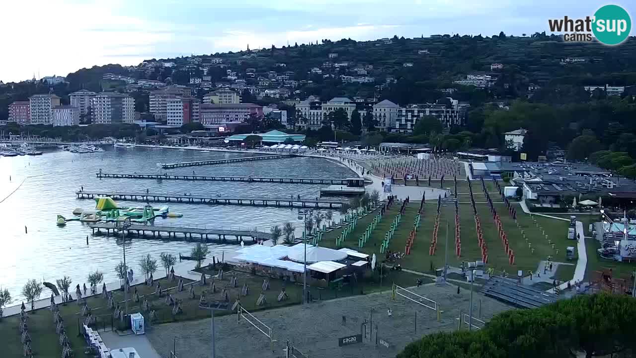 Webcam Portorož – Panorama