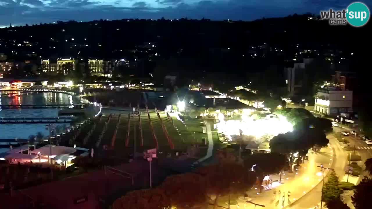 Webcam Live Portorož Strand – Bungalow