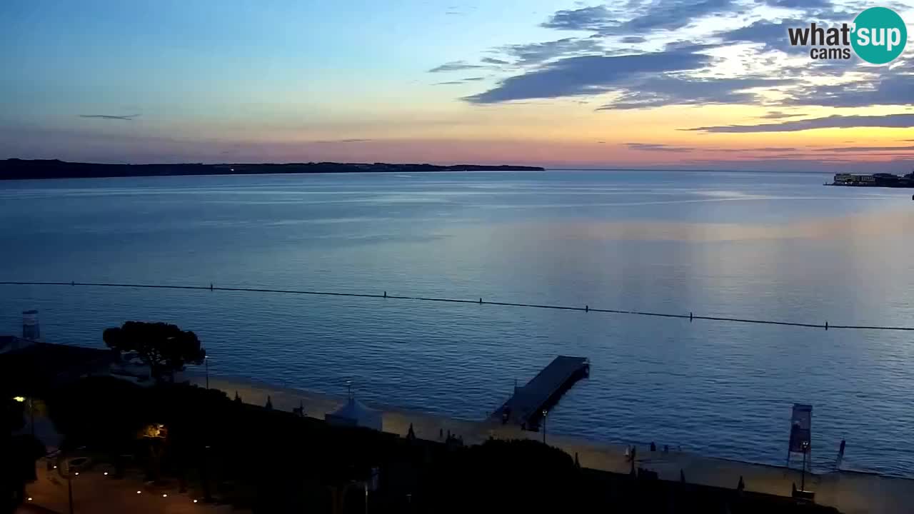 Live cam Portorož  Panorama