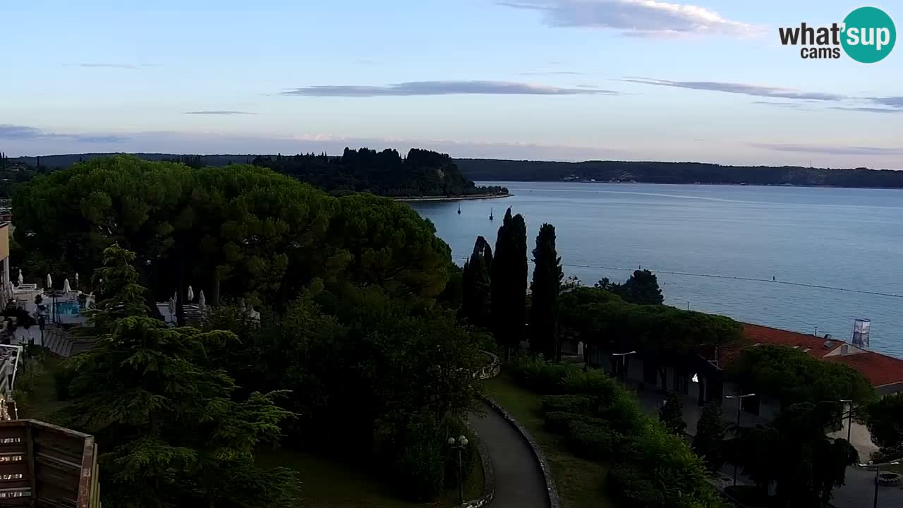 Webcam Plage Portorož – Bungalow