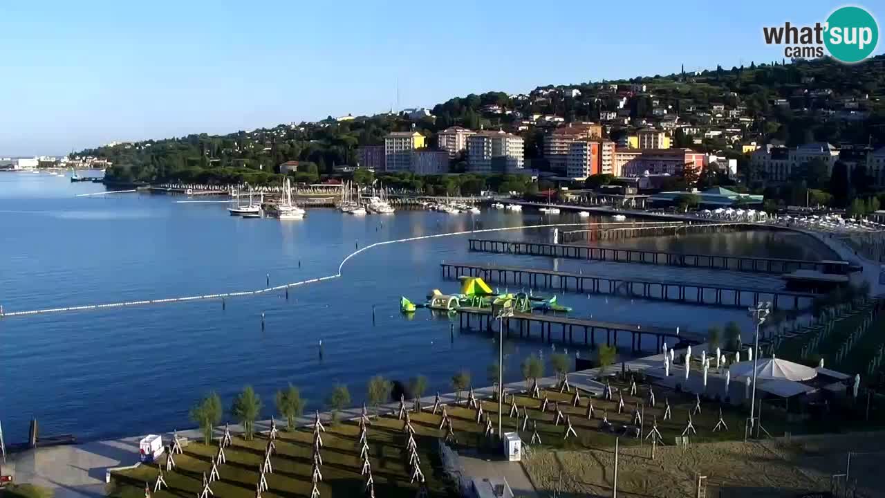Kamera v živo Portorož – Panorama