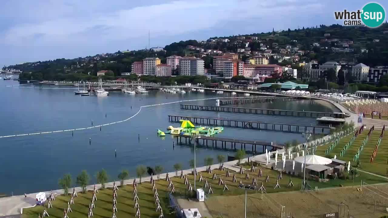Kamera v živo Portorož – Panorama