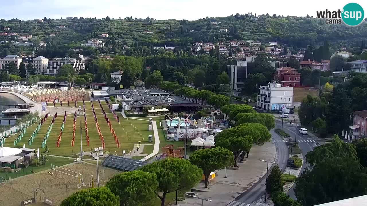 Live cam Portorož  Panorama