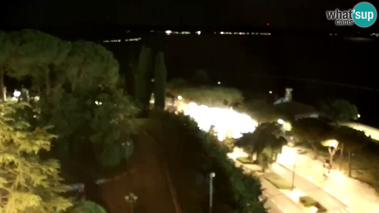 Spletna kamera Portorož plaža – Pogled z restavracije Bungalow