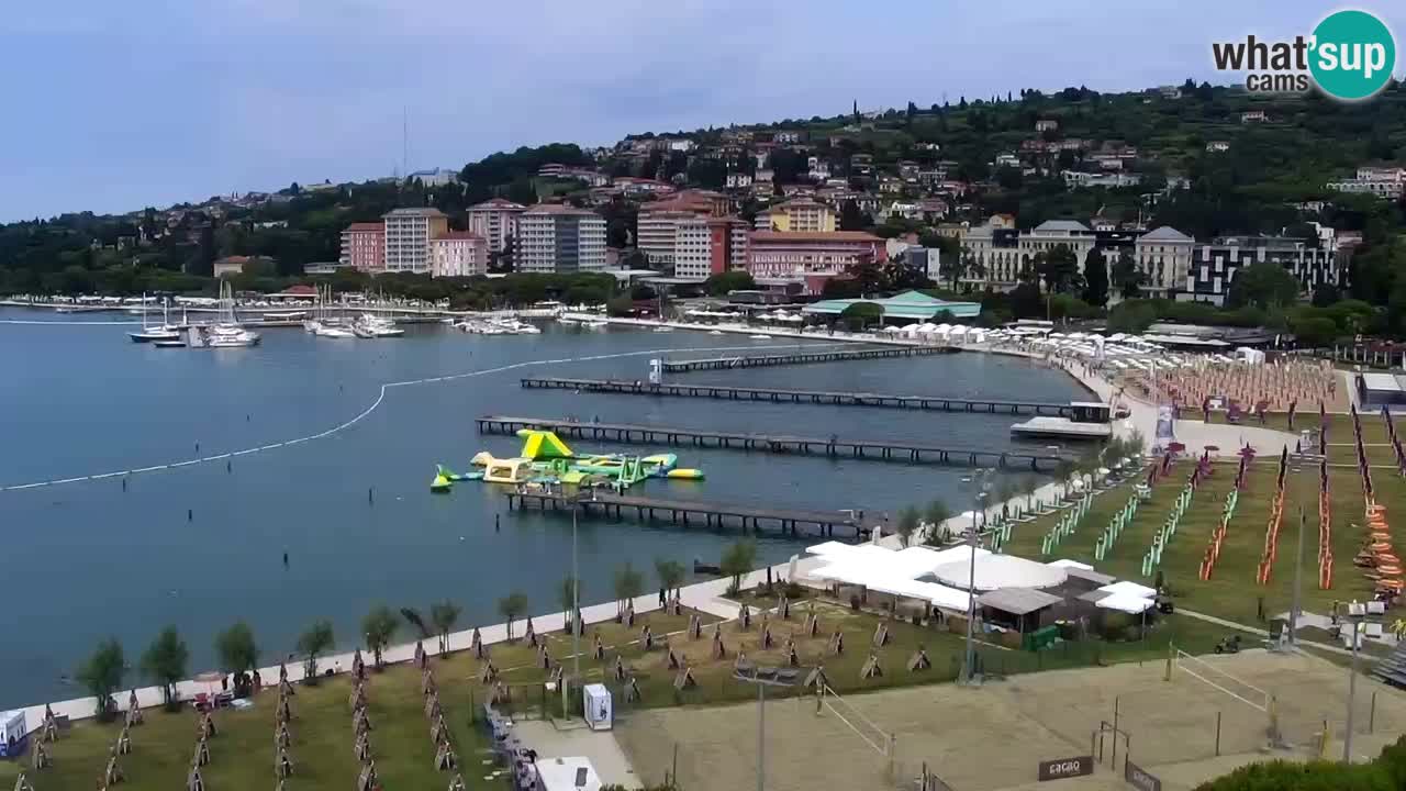 Web Kamera Portorož – Panorama