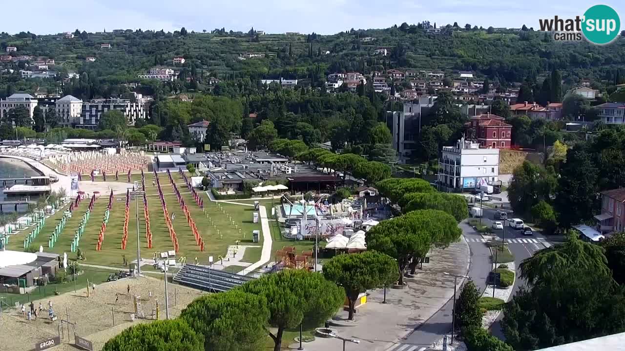 Webcam Portorož – Panorama